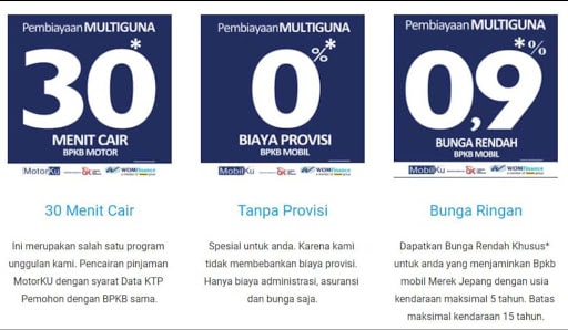 gadai bpkb bunga kecil