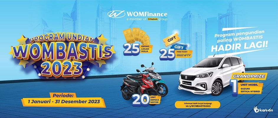Gadai BPKB Mobil/Motor WOMbastis 2023