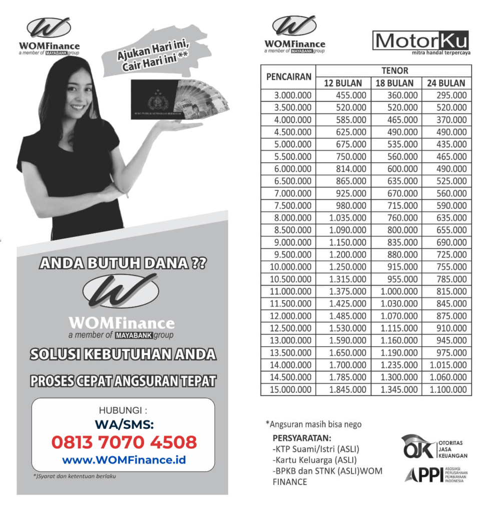 gadai bpkb mobil/motor